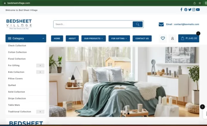 Bedsheetvillage.com पर बेडशीट का बेहतरीन संग्रह