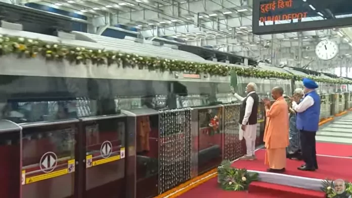 पीएम मोदी ने नमो भारत का उद्घाटन किया