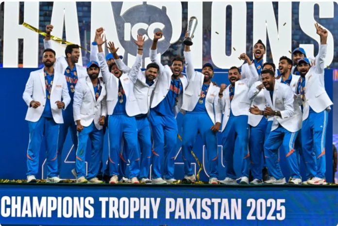 भारत ने तीसरी बार जीती ICC Champions Trophy