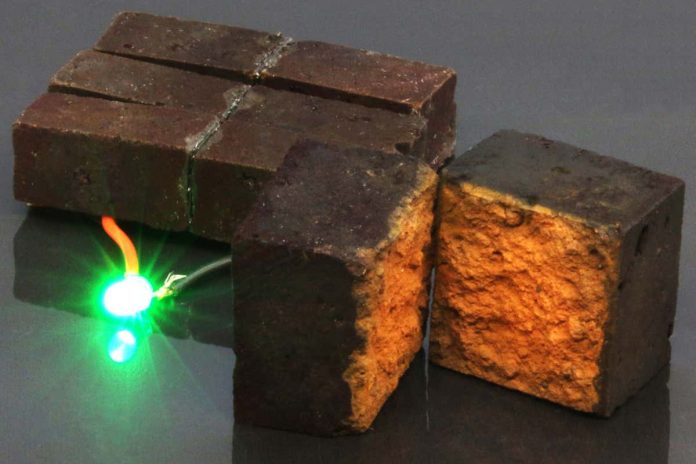 HamaraTimes.com | Ordinary bricks laced with conductive fibres can store energy