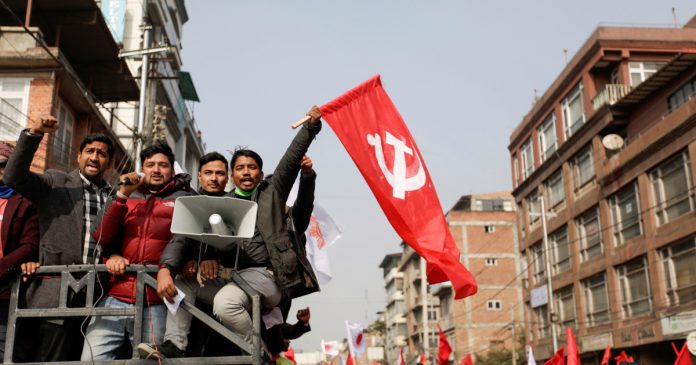 HamaraTimes.com | Thousands in Nepal protest against dissolution of Parliament | Politics News