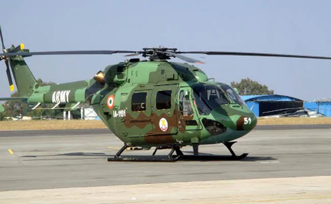 जम्मू-कश्मीर के कठुआ में सेना का हेलीकॉप्टर दुर्घटनाग्रस्त