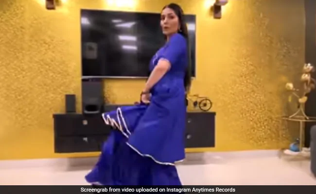HamaraTimes.com | Sapna Choudhary Dance On Chatak Matak Haryanvi Song Video Viral On Internet