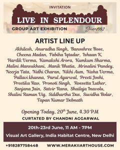 Live in Splendour – The First Art Edition