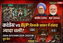 Congress vs BJP, किसके शासन में ज्यादा चली संसद? Congress vs BJP, किसके शासन में ज्यादा चली संसद?
