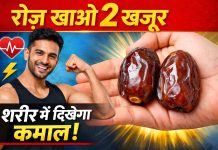 रोज सुबह खाएं 2 खजूर, फिर देखें शरीर में चौंकाने वाले फायदे रोज सुबह खाएं 2 खजूर, फिर देखें शरीर में चौंकाने वाले फायदे