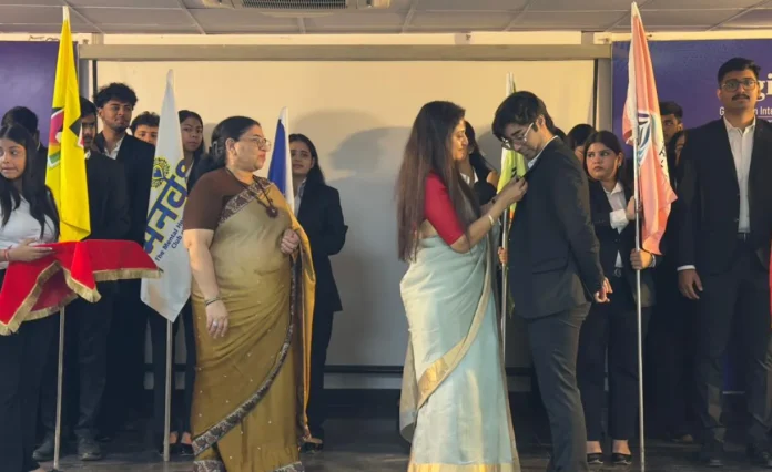 GIBS Student Council के नए प्रेसिडेंट बने आतिफ हुसैन
