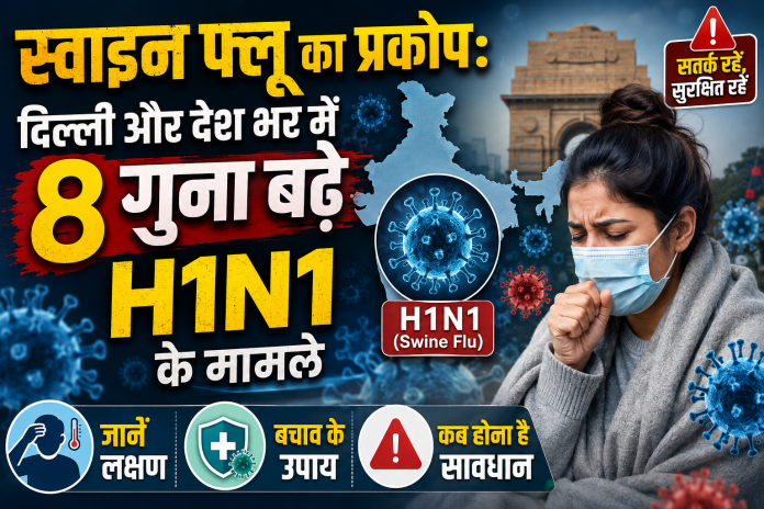 H1N1 का प्रकोप: जानें लक्षण, बचाव और कब होना है सावधान