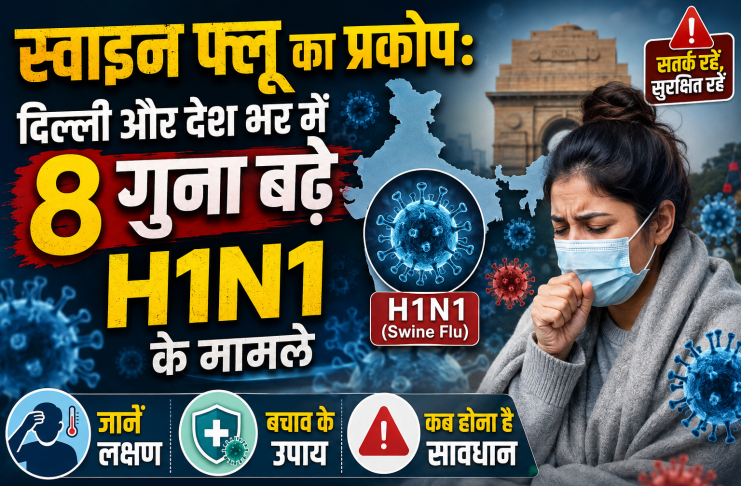 H1N1 का प्रकोप: जानें लक्षण, बचाव और कब होना है सावधान